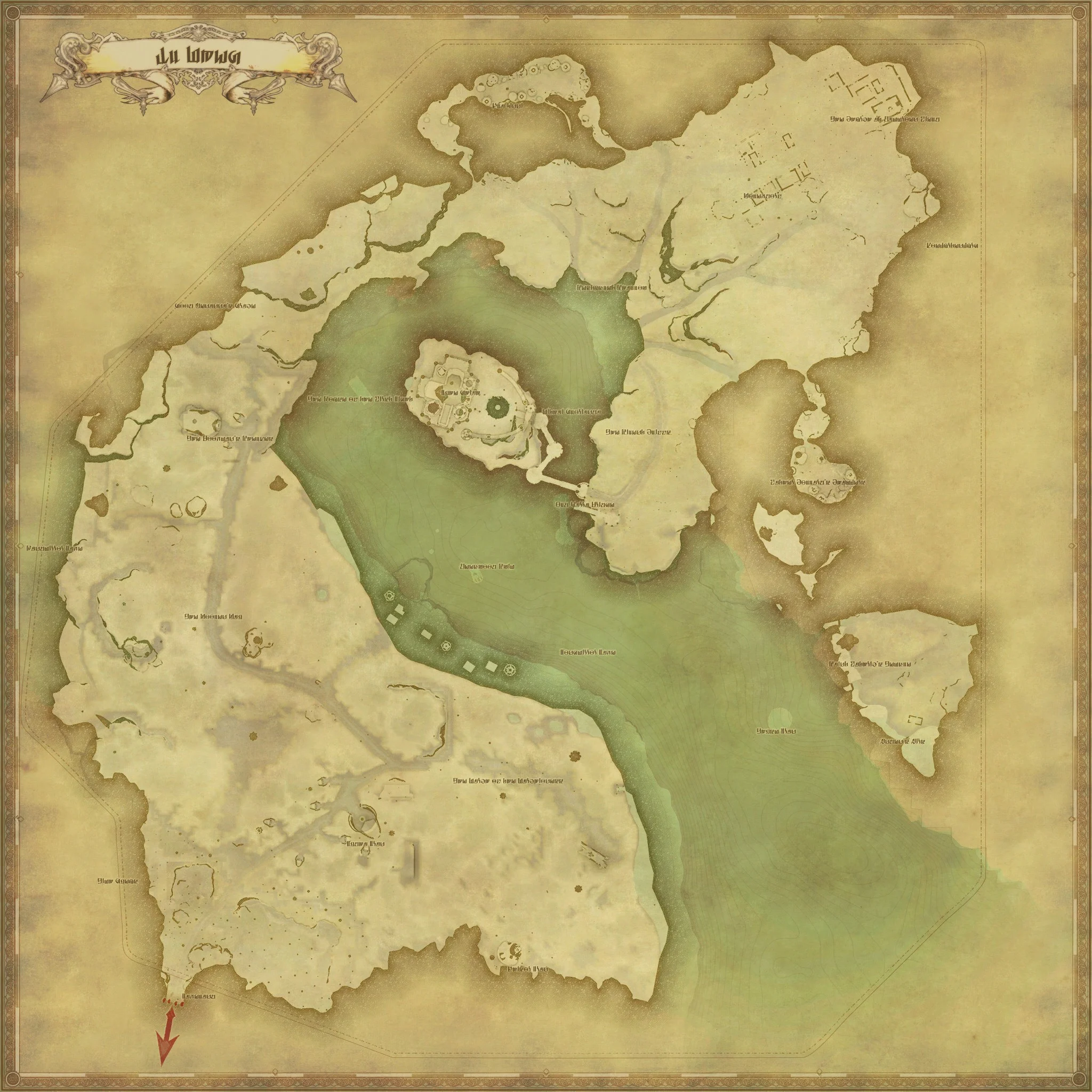 Carte du jeu de Il Mheg